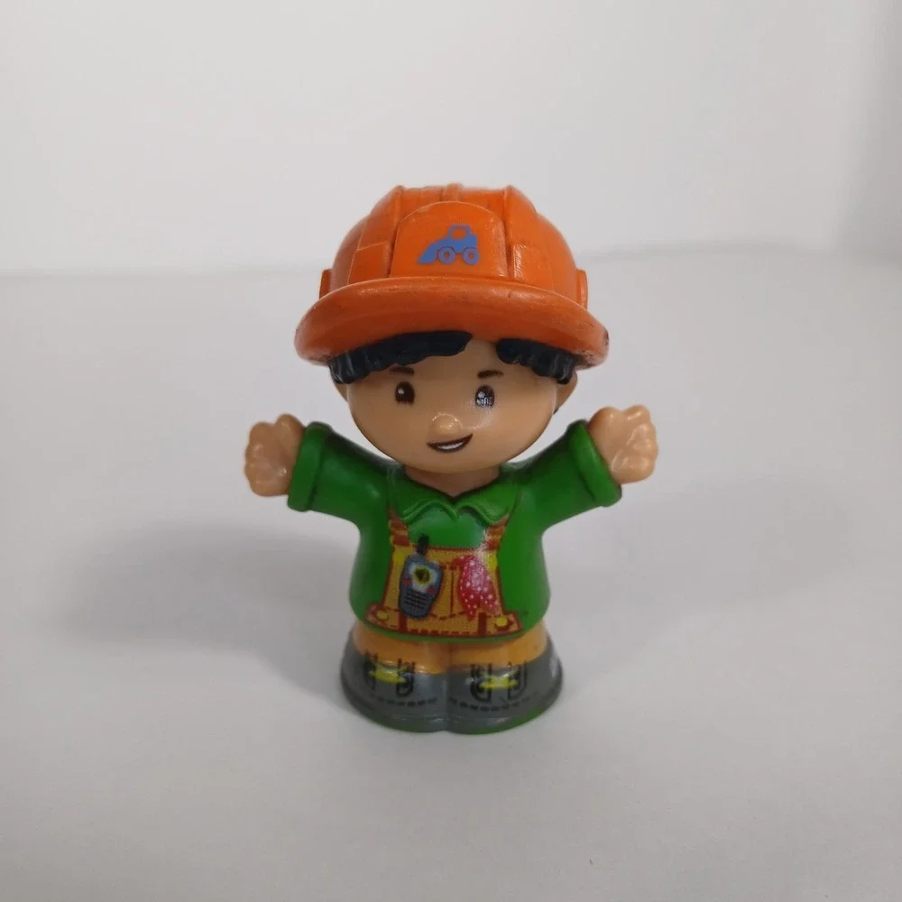 Fisher-Price Little People Replacement Koby Construction Worker READ